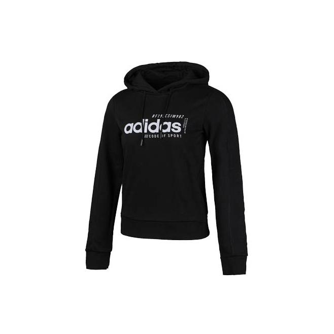 adidas Trainings-Komfort-Hoodie Damen Hoodies Schwarz EI4632