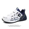 Fashionable and Versatile Men's Shoes Bags Casual Shoes Contrasting Colors Men's Rotating Buckle Sports Daddy Shoes