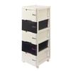 Lubang Bear Multipurpose 5-Tier Movable Storage Cart
