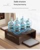 Bamboo Tatami Folding Coffee Table, Japanese-Style Low Table for Windows & Balconies