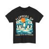 Penguin Tariffs Shirt, Flippers Up I Stand with the Penguins Women Men Shirt