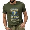 Solid Color Unisex Round Neck Tshirt Oversized You Dont Stop Snowboarding When You Get Old You Get Old When You Stop Snowboarding
