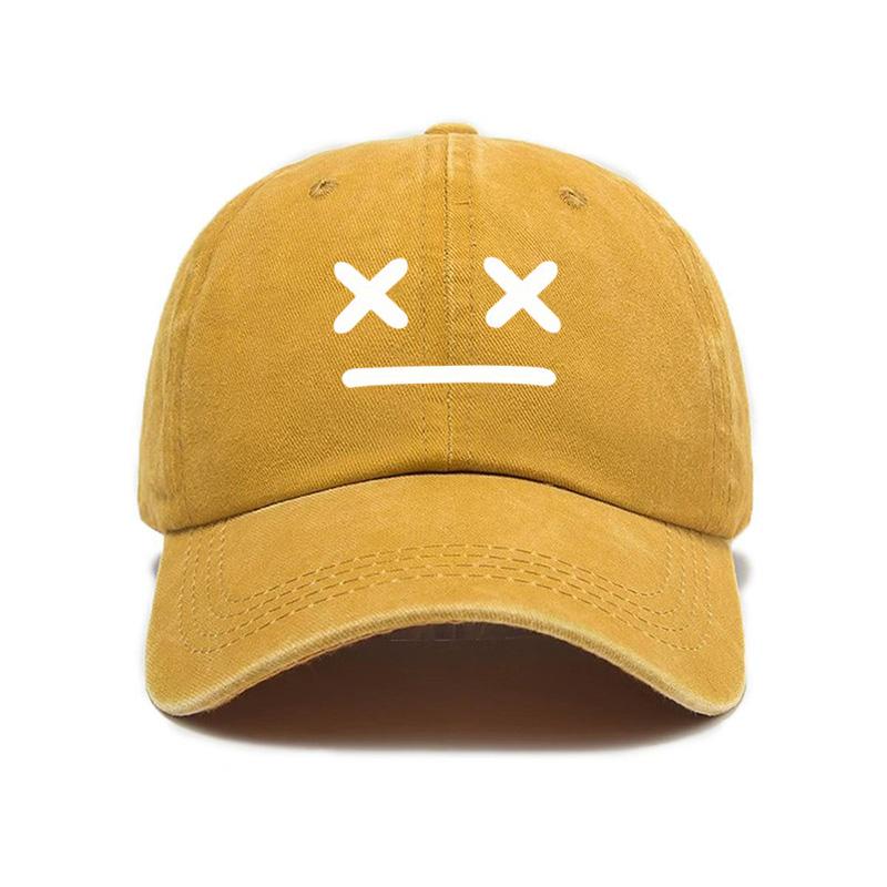 Spring and Summer Outdoor Baseball Caps for Women Multi-color Simple Printed Peaked Caps for Men Sun Protection and Versatile Casual Hats