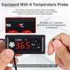 Fan Speed Controller Module 12V PWM 4-Wire With Temperature Probes Noises reduction Low Controller Easy to Use