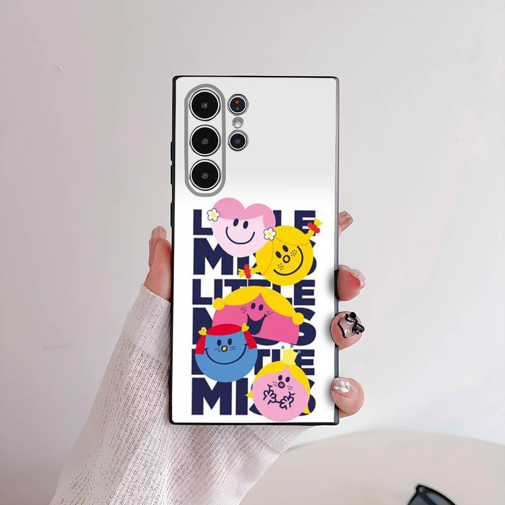 Gifts Mr Men And Little MisS Phone Case For Samsung S series s21 s22 s23 s24 s25 FE Plus Ultra TPU Soft to Skin-friendly case
