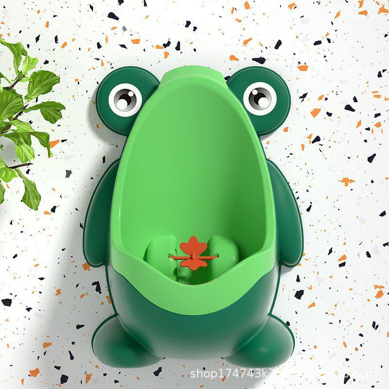 Wall-Mounted Standing Urinal for Boys - Child Toilet Training Seat зелёный
