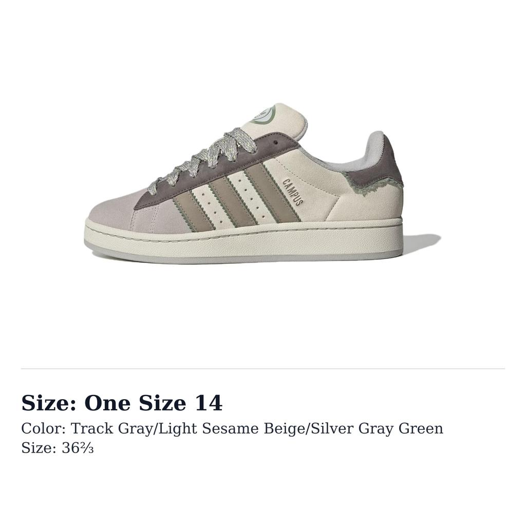 Adidas Campus 00s 'Orbit Grey Putty Beige' JR0106