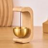 Wooden Wind Chimes Wireless Doorbell Entrance Door Bell Decorative Wind Bell For Home Opening & Porch &Garden Hanging Decoration