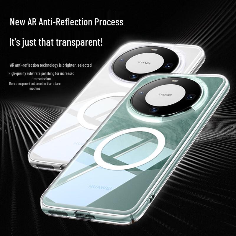 Huawei Magnetic Clear Shockproof Phone Case