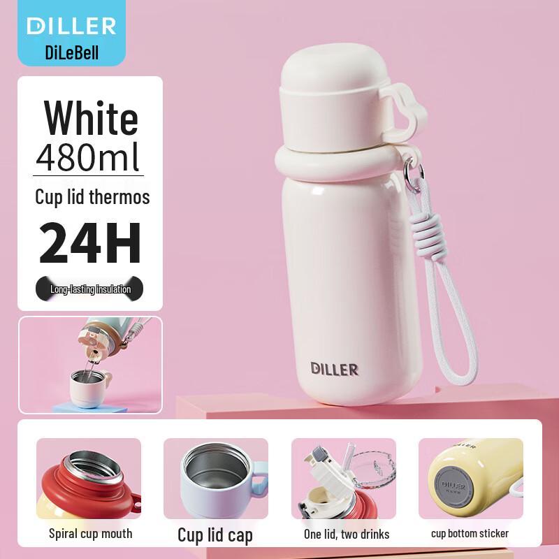 Diller Stylish Large Capacity Insulated Thermos
