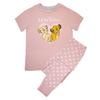 The Lion King Girls Hearts Short-Sleeved Long Pyjama Set