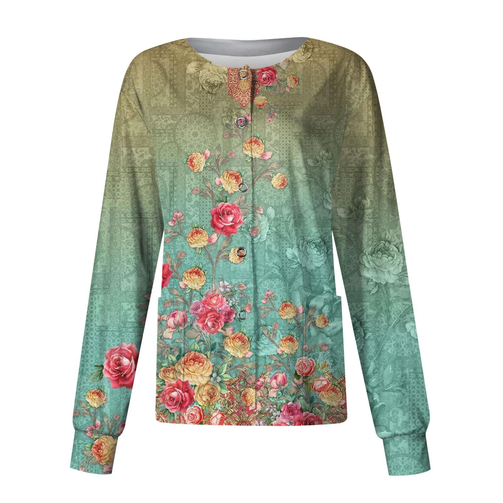 Женский однобортный защитный комбинезон с длинным рукавом и карманом — фото 3