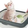 1pc Cat Litter Scoop Pet Spreading Scoop Cat Litter Shovel with Easy Handle for Pet Cat Kitty Poop Plastic Cat Litter Shovel