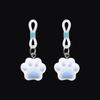 1 Pair Women Silicone Nipple Clamps Chest Clitoris Stimulation Small Bell Breast Clips Sex Toys For Women