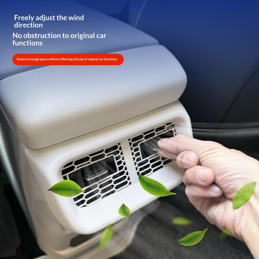 For Geely Galaxy E5/EX5 Car Center Console Air Outlet Protective Cover Dustproof Cover Interior Protection Decorative Part