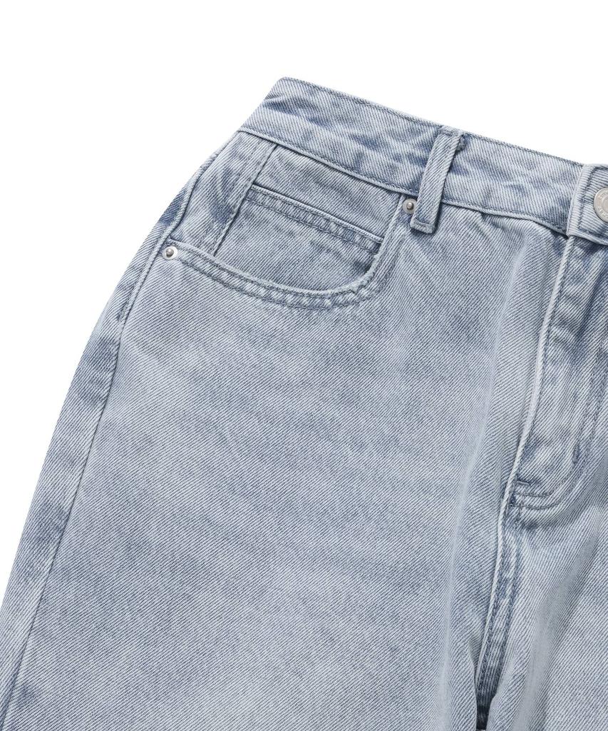 COVERNAT WOMAN Semi Bootcut Denim Pants Light Blue