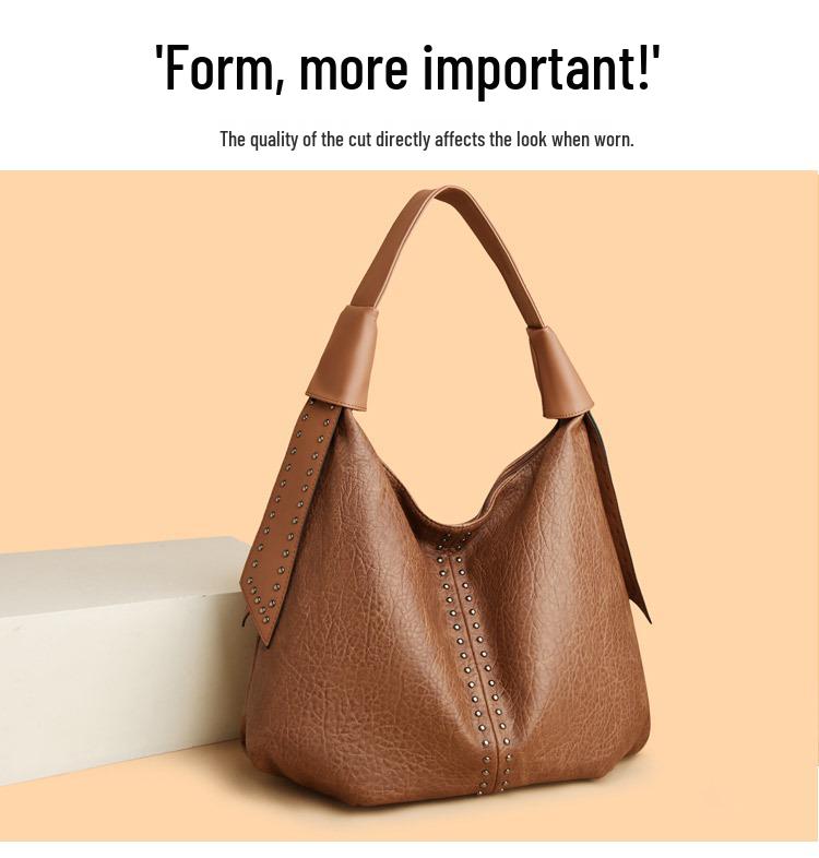 2025 Trendy Women's Large Capacity Single Shoulder Crossbody Tote Bag