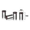 For Audi 8P 4Pcs 3D Metal Wheel Tire Valve Caps Dust-proof Cover For Audi TT A3 Q3 A6 C6 Q5 Q2 A7 RS Sline S5 S4 A4 B9 A5 Q7 Car Accessories