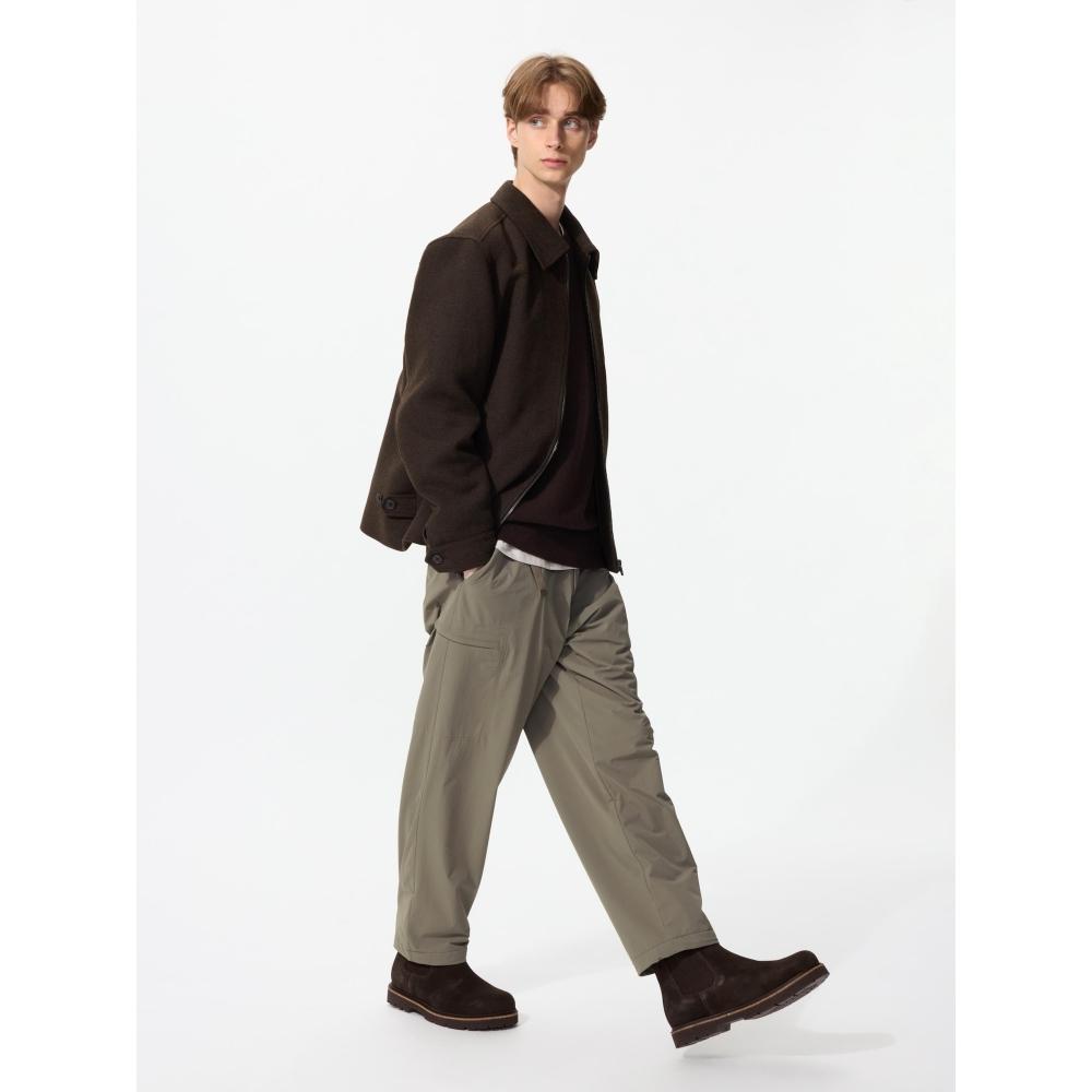 Uniqlo Hřejivé snadné kalhoty krátké délky