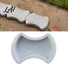 Handgefertigte Wegplatten Garten Trittstein Form Wiederverwendbar Beton Personalisierte Dekoration DIY Zement Pflasterform für Terrasse Hinterhof Gehweg