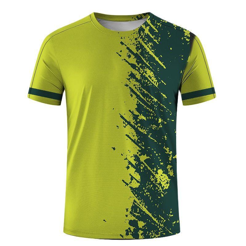 

Simple Fashion Sports Fitness T Shirts For Men Summer Casual Short Sleeve 3D Printed T-shirts Loose Quick Dry Gym Crew Neck Tees XS