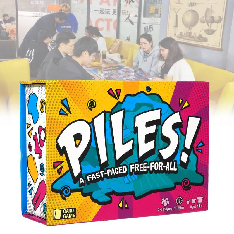 For Fast Paced Free For All Piles Card Games Family Kids Board Game Party Gift
