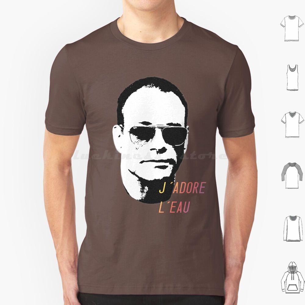Jean Claude Van DammeLeau T Shirt Cotton Men Women DIY Print Jean Claude Van Damme Leau 80s 90s Film Movies Meme Eau Lunette S