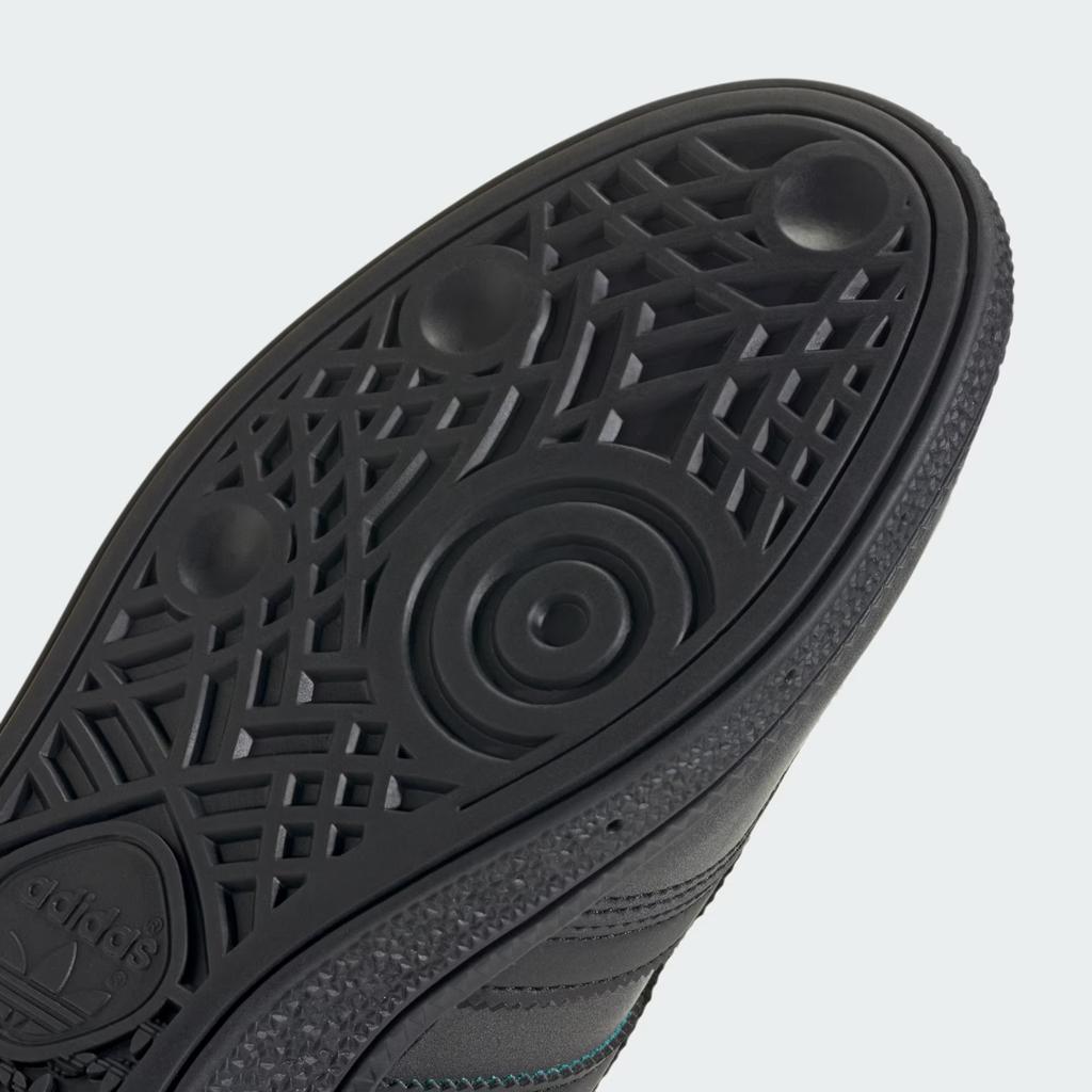 KJ1195 Mercedes AMG Adidas Handball Spezial Core Black Semi Mint Rush (Men's)