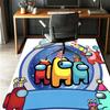 Among Us Pattern Rug, Indoor/Outdoor Mat, for Picnic, Gameroom, Bedroom, Office, Living Room, Home Decor Carpet, Birthday Gift