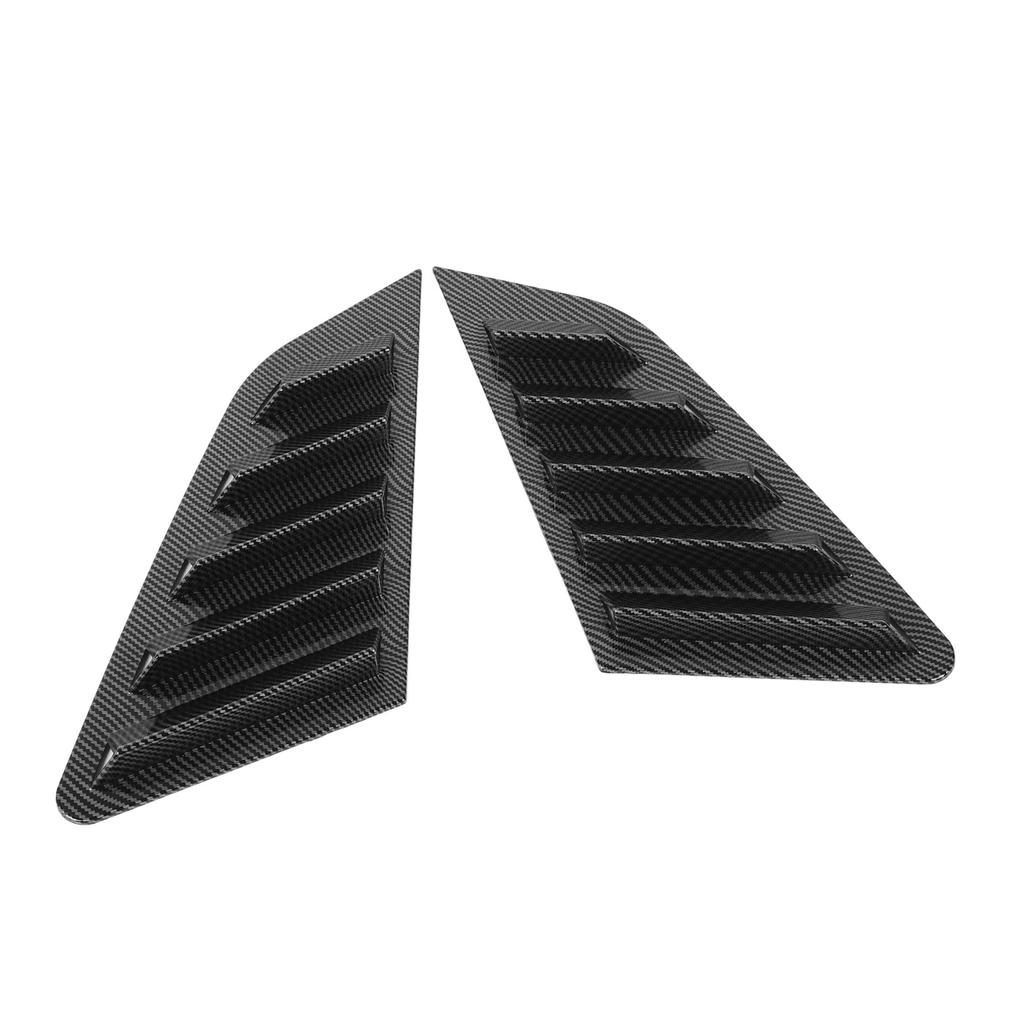 P  of Rear Window Louver Cover Sturdy ABS Left Right Side Window Shutter Cover Trim for     8Y Hatchback