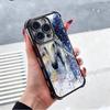 Oil Painting Horse Plating Phone Case For Xiaomi Poco X5 X6 X7 X8 Pro Max F8 Ultra F7 M8 M7 M5S Redmi 15C 15 14C 13C 13 X3 12C F