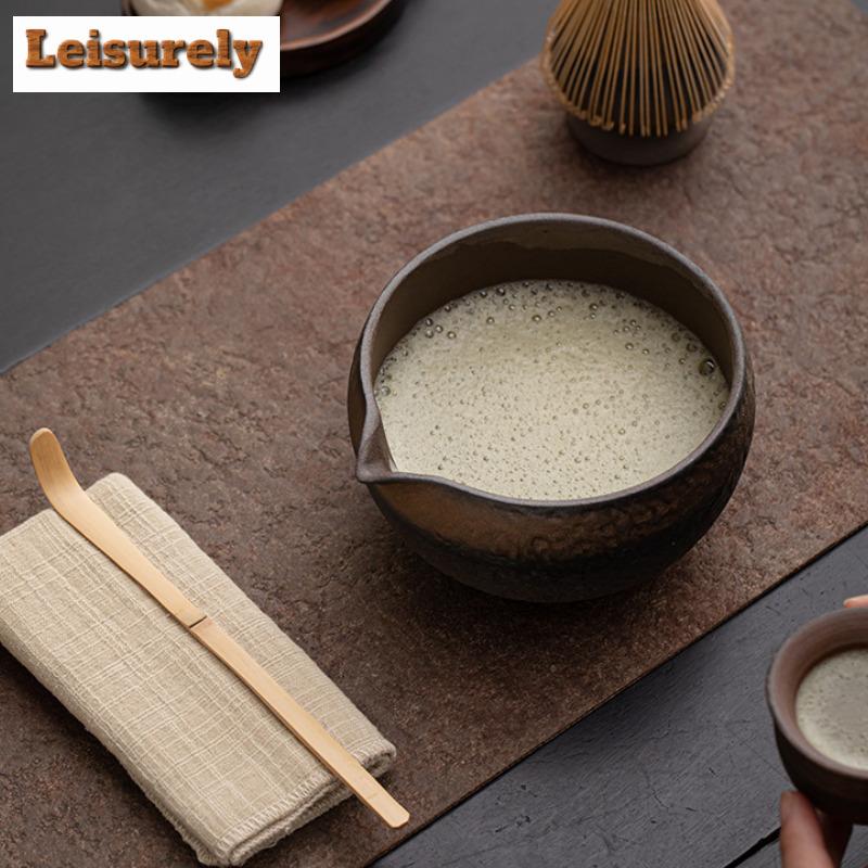 Handmade Gold-plated Iron Glazed Tea Set Complete Set Luxury Japanese Matcha Set Kit Starter Kit Utensil For Beverage Shop Gift