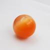 Natural ORANGE Cat Eyes Glass Ball 472.35 Carat Loose Gemstone CERTIFIED