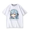Anime BanG Dream Sakiko Togawa Print Tshirt Kawaii Summer Tee Short Sleeve Tops for Unisex Women Summer Clothes Womens Tshirts