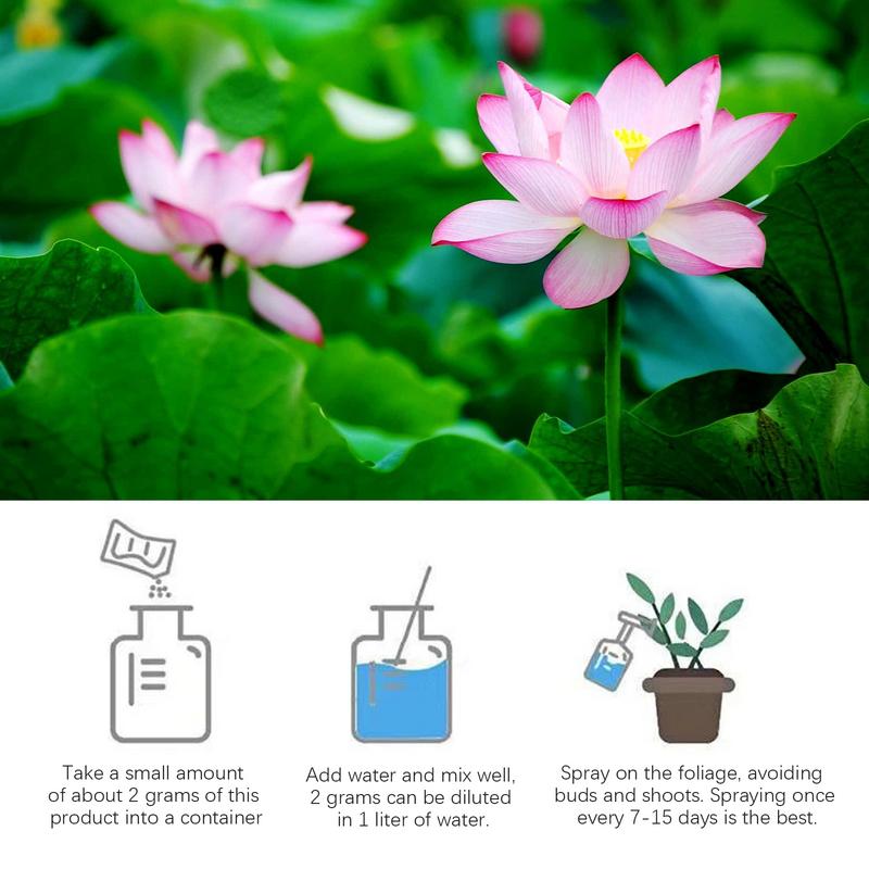 Aquatic Plant Fertilizer Water Lily Effective Plant Blossom Booster water lily nutrient powder fertilizer to promote flowering