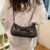 Premium Sense Portable Dumpling Bag Women 2025 New Niche Fashion One Shoulder Armpit Bag Retro Messenger Bag Bag