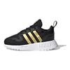 adidas Originals Multix Comfortable Breathable Low-Top Running Shoes Baby Sneakers Black Gold Q47172