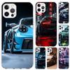 Sportwagen 911 Handyhülle für iPhone 17 Air 16 15 Plus 14 13 Mini 12 11 Pro Max 16E 7 8 SE 2020 Weiche Funda Druckschale