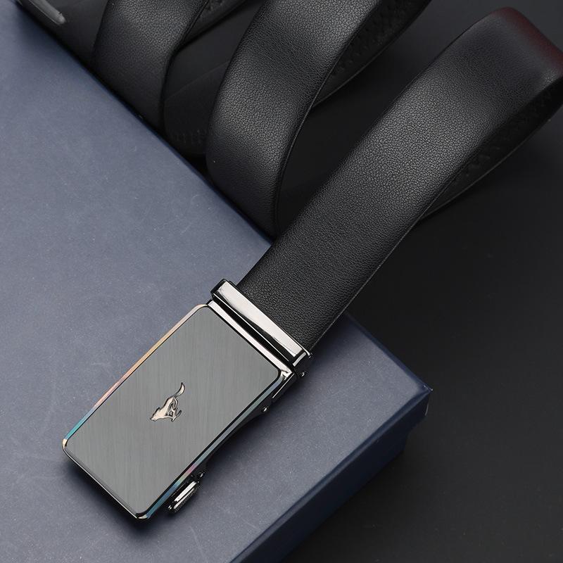 Belts for Men's Business Automatic Buckle Belt Belt Gift High Quality Trouser Belt