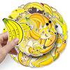 50 Banana Doodle Personality Cartoon Fruit Children's DIY Skateboard Mobile Phone Case Suitcase Sticker Waterproof
