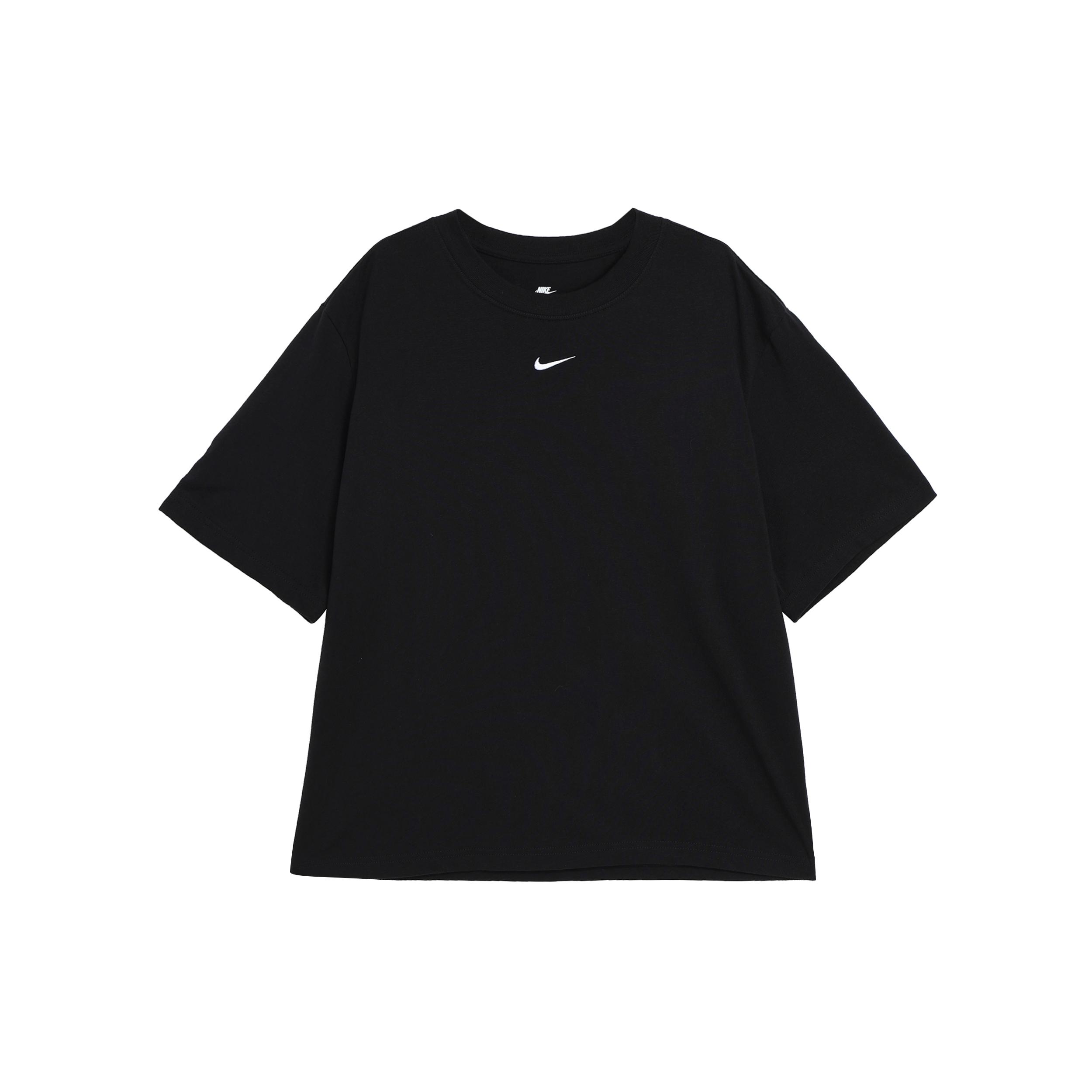 

Новая женская футболка оверсайз с круглым вырезом Nike Sportswear Essential Черная DD1238-010 S