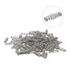 100Pcs Fish Hooks Spring Bait Feeder Lure Trap Fishbait Feeder Tackle Carp Explosion Hooks Jig Fly Fishing Hooks Stainless Steel