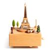 Christmas Festival Wooden Music Box: Creative Children's Toy and Home Decoration Craft, Perfect Birthday Gift