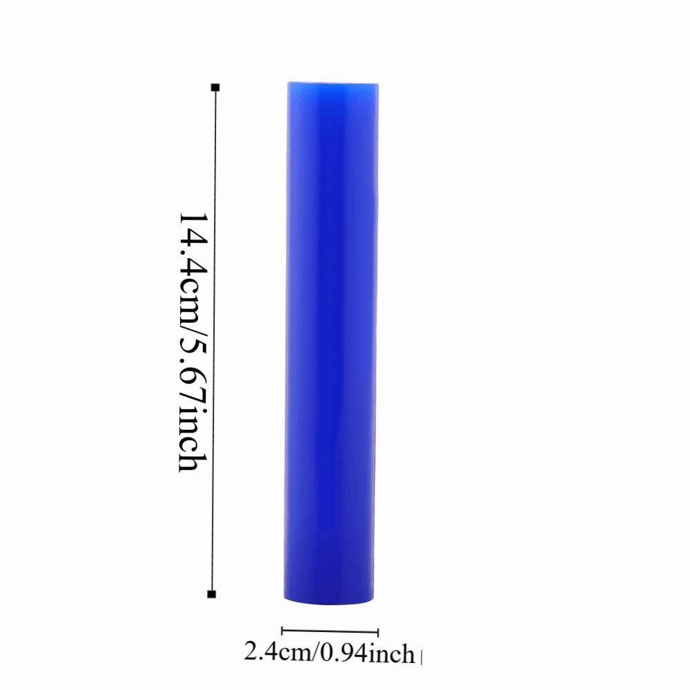 Hard Wax Blank Jewelry Making Tool Blue Color Wax Casting Tube Carving Wax Tube  Ring Sizing