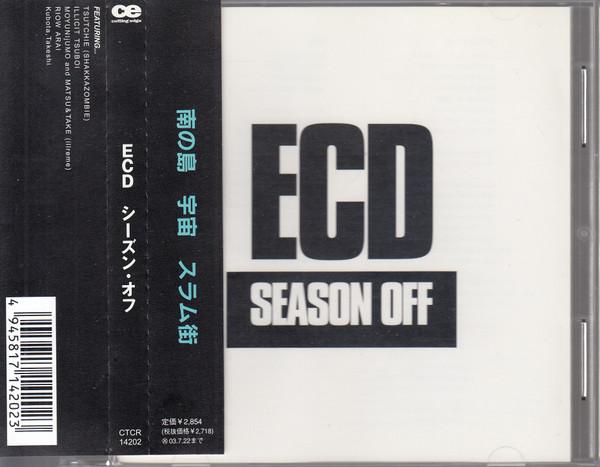 

CD ECD - Season Off CTCR14202PROMO Cutting Edge 2002 Japan ObiRap & Hip-Hop/R&B Used