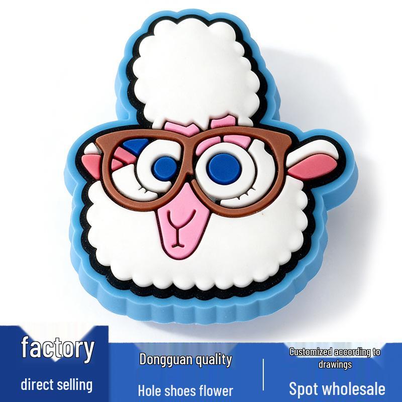 Zootopia Flower Shoe Charms: Versatile Cartoon Crocs Accessories