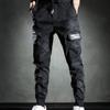 Cargo Pants Men Street Clothing Casual Trousers Jogging Pants Pants Men's Strap Pant for Daily Wear