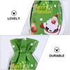 12Pcs Gift Christmas Plastic Drawstring C Y Wrapping Drawstring Bags Bags Xmas Gift Containers Storage Pouches