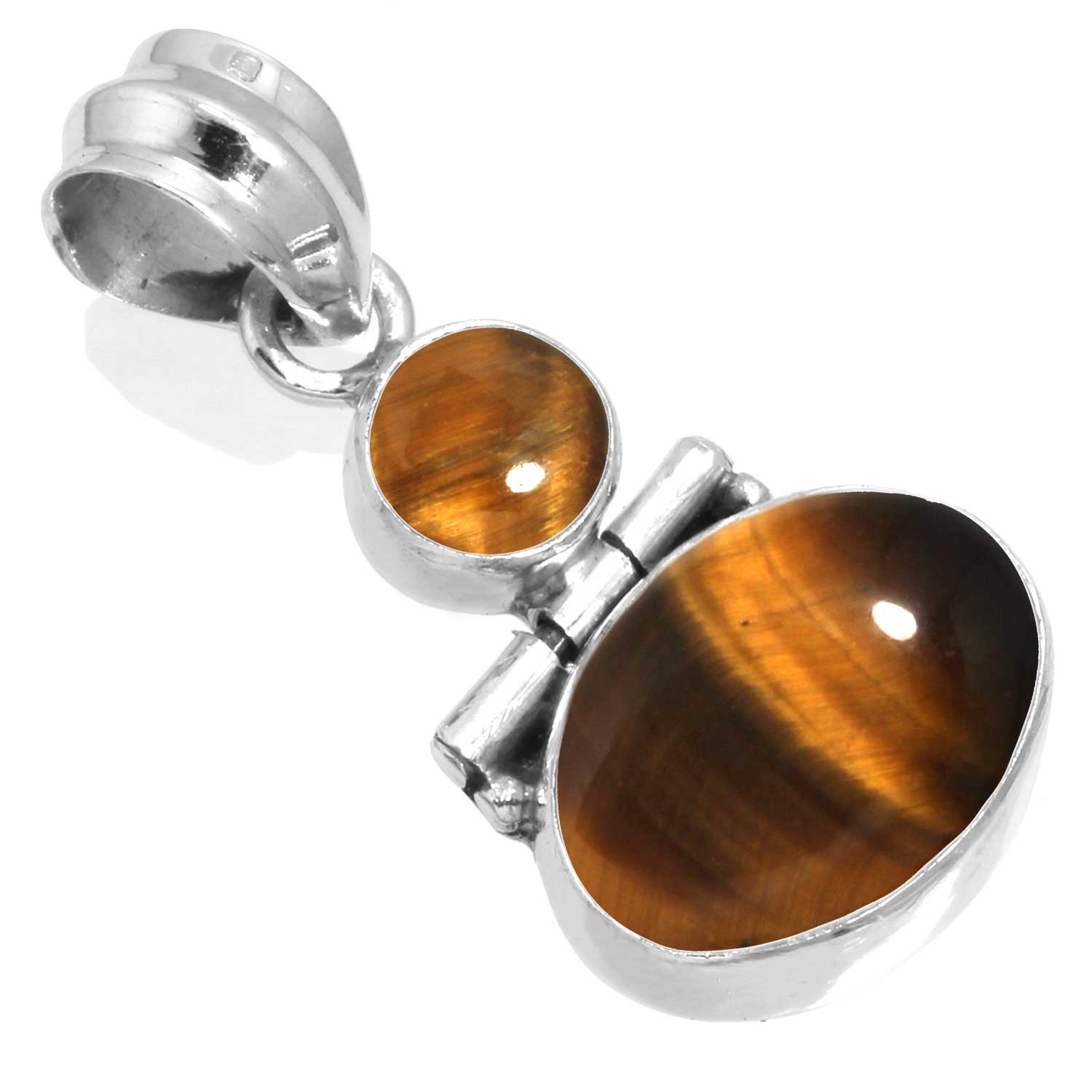 

925 Sterling Silver Pendant Women Gemstone Handmade Jewelry Wedding Gift Malachite Moonstone Rose Quartz Red Stone Smoky Topaz Tiger Eye Vintage глаз тигра