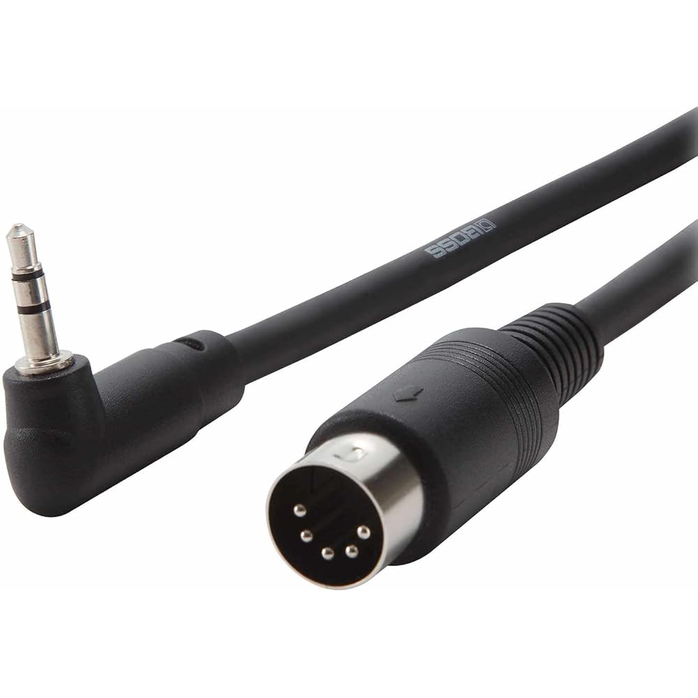 BOSS BOSS TRS/MIDI CABLE BMIDI-5-35 1.5m/3.5mm TRS BK BLACK